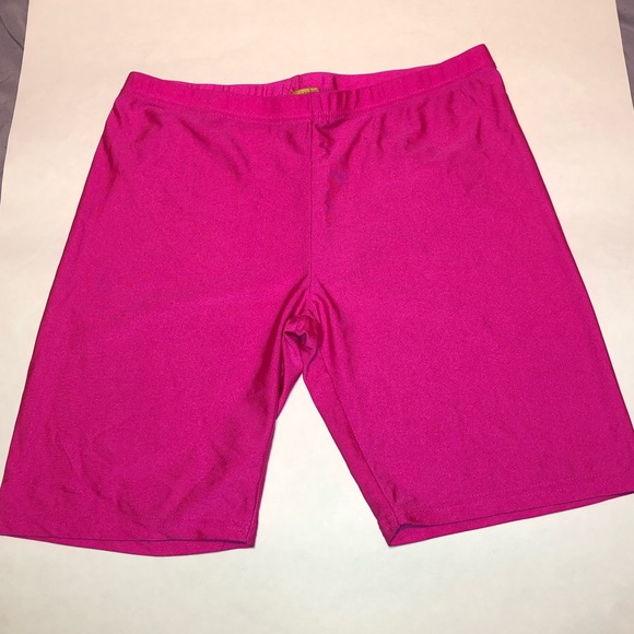 CCO SALE Hot Pink Biker Shorts - Picture 3 of 9